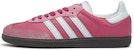 (W) 아디다스 삼바 '딸기곰 핑크-화이트' (커스텀 슈즈) IG1024(TeamI-女款草莓熊熊K粉白)