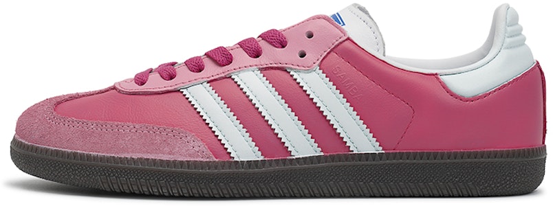(W) 아디다스 삼바 '딸기곰 핑크-화이트' (커스텀 슈즈) IG1024(TeamI-女款草莓熊熊K粉白) Order (W) 아디다스 삼바 '딸기곰 핑크-화이트' (커스텀 슈즈) IG1024(TeamI-女款草莓熊熊K粉白)