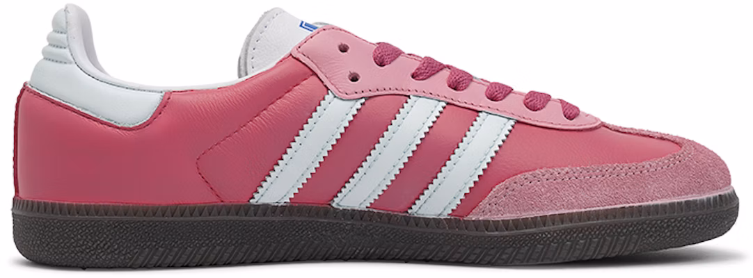 【客製球鞋】adidas originals Samba系列 莓刻 草莓熊熊 甜辣風 防滑耐磨 低筒 板鞋 女款 粉白 Lookbook 【客製球鞋】adidas originals Samba系列 莓刻 草莓熊熊 甜辣風 防滑耐磨 低筒 板鞋 女款 粉白