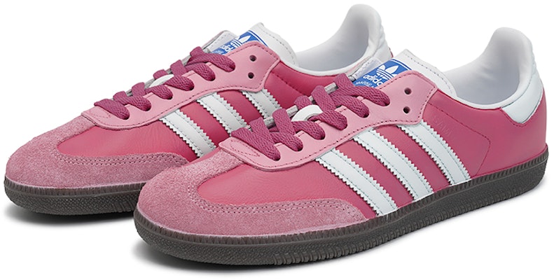 【客製球鞋】adidas originals Samba系列 莓刻 草莓熊熊 甜辣風 防滑耐磨 低筒 板鞋 女款 粉白 Shop 【客製球鞋】adidas originals Samba系列 莓刻 草莓熊熊 甜辣風 防滑耐磨 低筒 板鞋 女款 粉白