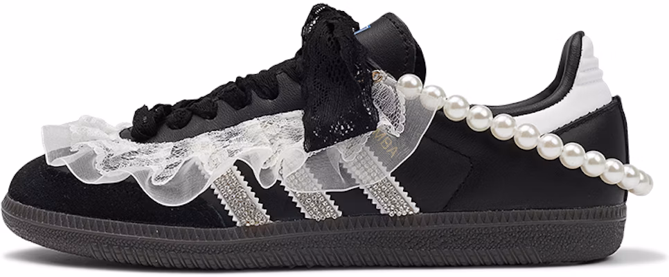 (W) 아디다스 삼바 OG '블랙 화이트 발레리나' 커스텀 슈즈 B75807(TeamI-女款黑白芭蕾K黑白) Buy (W) 아디다스 삼바 OG '블랙 화이트 발레리나' 커스텀 슈즈 B75807(TeamI-女款黑白芭蕾K黑白)