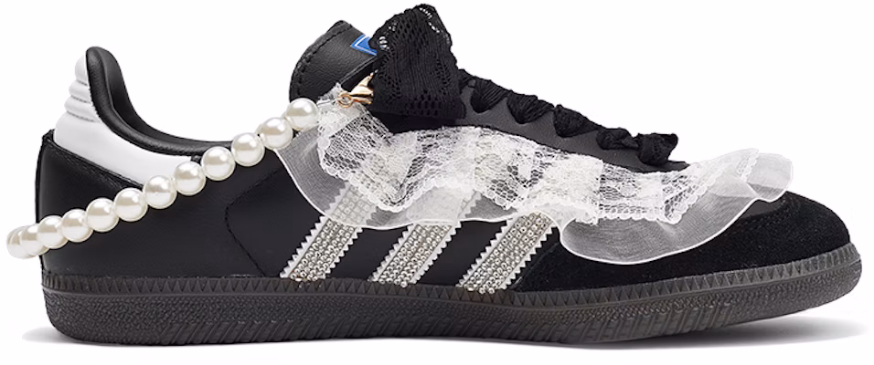 【客製化球鞋】 adidas originals Samba OG 莓刻 黑白芭蕾 高雅古典 小眾 低筒 球鞋 女款 黑白 Order 【客製化球鞋】 adidas originals Samba OG 莓刻 黑白芭蕾 高雅古典 小眾 低筒 球鞋 女款 黑白