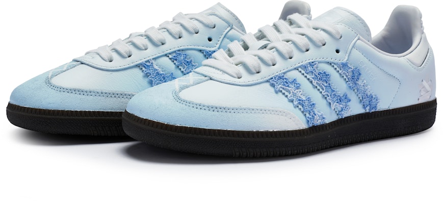 (W) カスタム Samba OG "ブルーホワイトバレエ" B75806(Team80-女款星藏福音) Lookbook (W) カスタム Samba OG "ブルーホワイトバレエ" B75806(Team80-女款星藏福音)