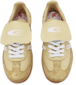 【客製化球鞋】adidas originals Samba OG 蒸氣木偶 古月樓蘭 蕾絲 防滑減震 低筒 板鞋 女款 香檳色 Shop 【客製化球鞋】adidas originals Samba OG 蒸氣木偶 古月樓蘭 蕾絲 防滑減震 低筒 板鞋 女款 香檳色