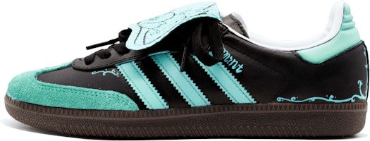 【訂製球鞋】adidas originals Samba OG 薄荷瑪芭 禮盒款 復古 時尚 防滑耐磨輕便 低筒 板鞋 女款 黑綠 Order 【訂製球鞋】adidas originals Samba OG 薄荷瑪芭 禮盒款 復古 時尚 防滑耐磨輕便 低筒 板鞋 女款 黑綠