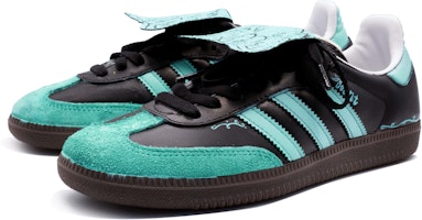 【訂製球鞋】adidas originals Samba OG 薄荷瑪芭 禮盒款 復古 時尚 防滑耐磨輕便 低筒 板鞋 女款 黑綠 Shop 【訂製球鞋】adidas originals Samba OG 薄荷瑪芭 禮盒款 復古 時尚 防滑耐磨輕便 低筒 板鞋 女款 黑綠