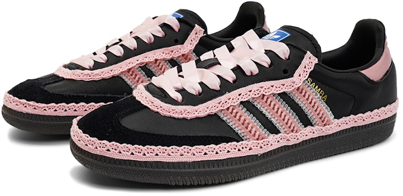 (W) 아디다스 삼바 OG '로코코 발레리나 블랙핑크' B75807(TeamI-女款甜心舞者H黑粉) Lookbook (W) 아디다스 삼바 OG '로코코 발레리나 블랙핑크' B75807(TeamI-女款甜心舞者H黑粉)