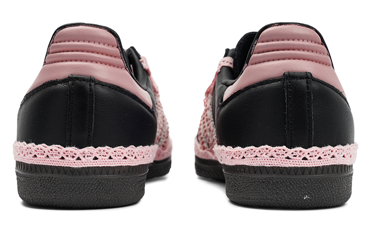 Shop (W) [Sepatu Kustom] adidas Samba OG 'Rococo Penari Balet Hitam Pink' B75807(TeamI-女款甜心舞者H黑粉)