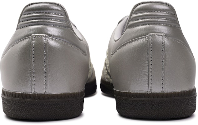 【訂製球鞋】adidas originals Samba OG 莓刻 銀霧公主 芭蕾風 高雅 低筒 板鞋 女款 黑銀 Shop 【訂製球鞋】adidas originals Samba OG 莓刻 銀霧公主 芭蕾風 高雅 低筒 板鞋 女款 黑銀