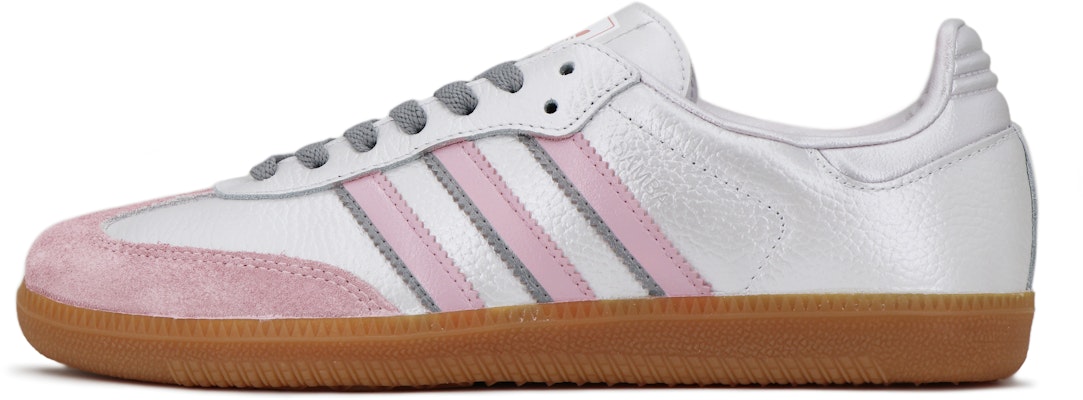 【客製化球鞋】adidas originals Samba OG 蒸汽木偶 霧色星河 防滑耐磨 低筒 板鞋 女款 銀粉 Buy 【客製化球鞋】adidas originals Samba OG 蒸汽木偶 霧色星河 防滑耐磨 低筒 板鞋 女款 銀粉