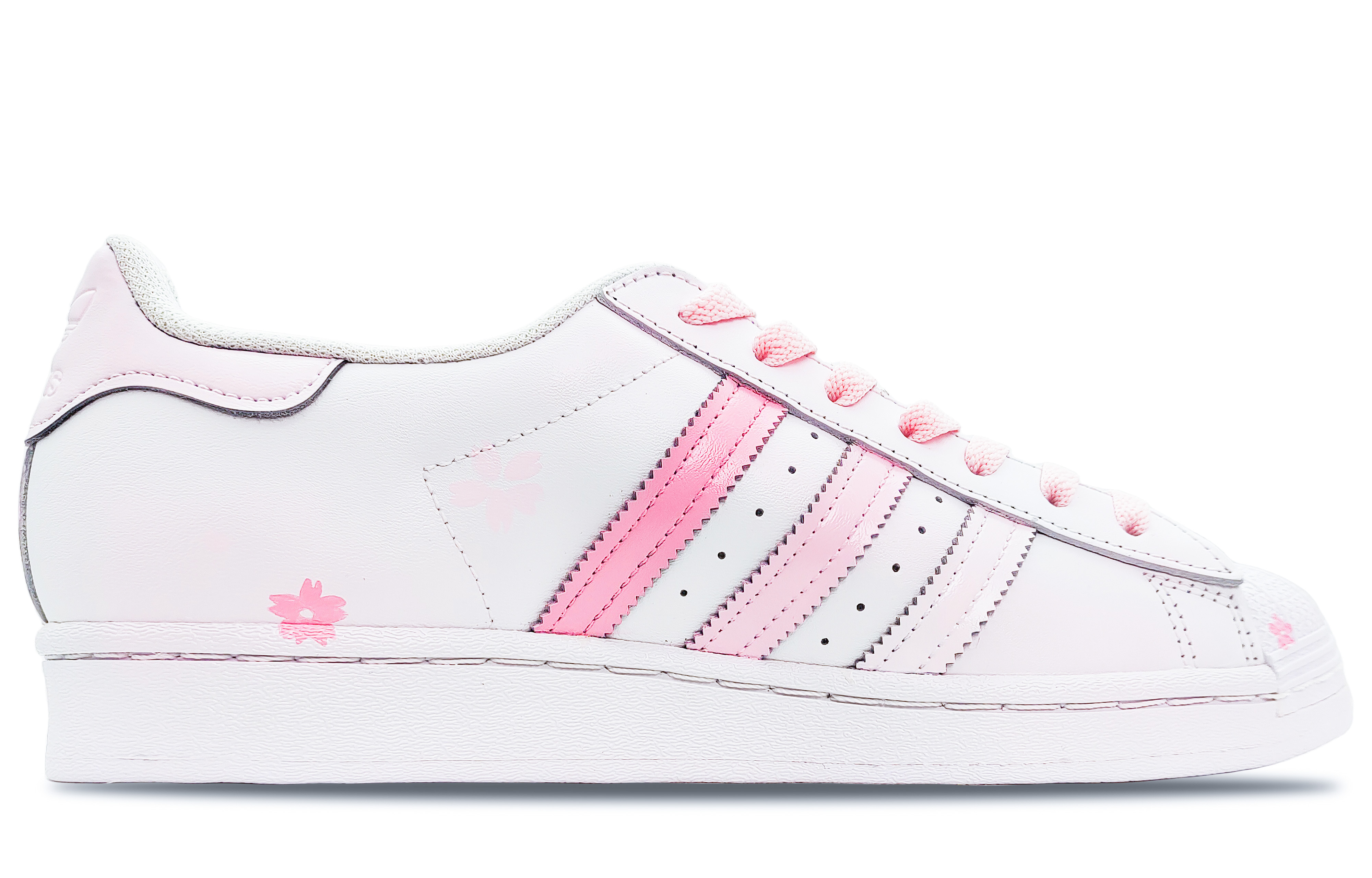 Lookbook (W) [Zapatillas Personalizadas] adidas Superstar 'Flor de Cerezo' EG4958(Team188-樱花-粉白)