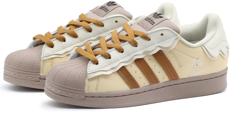 (W) 푸딩 BBL 크리스마스 한정판 아디다스 슈퍼스타 (화이트 브라운) GW4440(Team57-女款布丁) Purchase (W) 푸딩 BBL 크리스마스 한정판 아디다스 슈퍼스타 (화이트 브라운) GW4440(Team57-女款布丁)