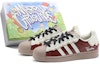 Buy 【定製球鞋】adidas Superstar 篝火 BBL 貝殼頭百搭潮流 低筒 帆布鞋 女款 白紅色