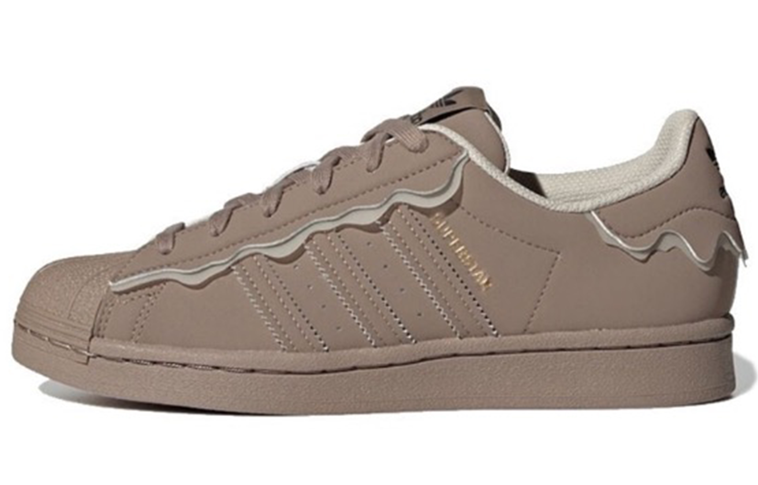 Cheap (W) [Sepatu Custom] adidas Superstar 'Putih Merah Api Unggun' GW4440(Team57-女款篝火)