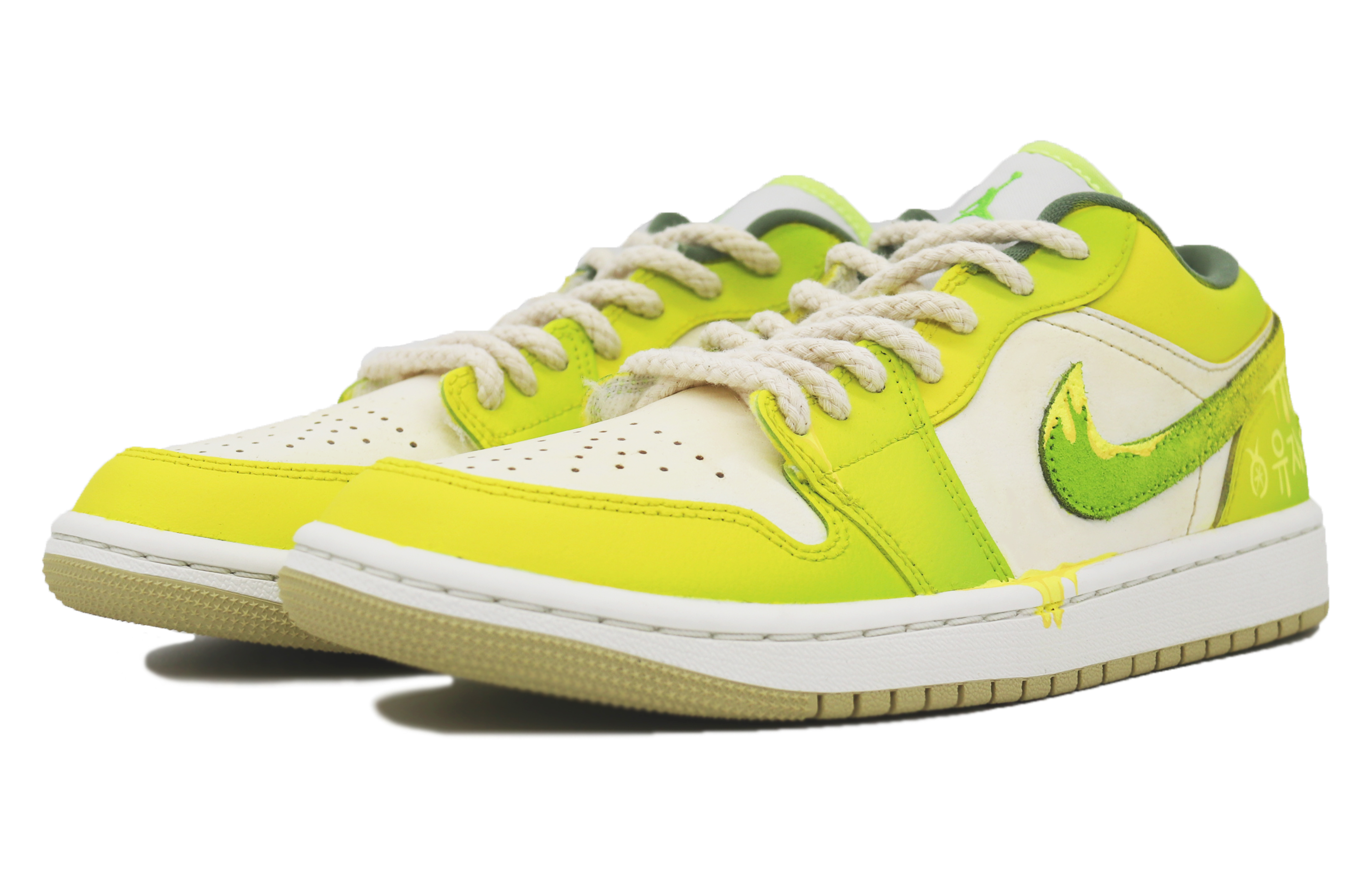 Lookbook (W) 에어 조던 1 '허니 유자 그라피티' (커스텀) FD9906-131(Team31-女款蜂蜜柚子)