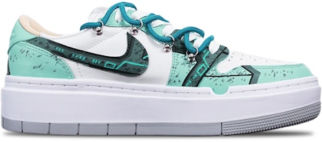 (W) Zapatillas Air Jordan 1 Elevate Low 'Cyberpunk Gundam Dañado' DH7004-100(TeamT-厚底战损绿白S-BOX) Order (W) Zapatillas Air Jordan 1 Elevate Low 'Cyberpunk Gundam Dañado' DH7004-100(TeamT-厚底战损绿白S-BOX)