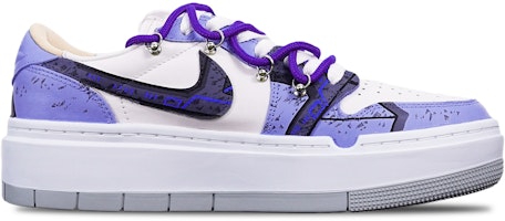 【定制球鞋】 Jordan Air Jordan 1 Elevate Low 賽博朋克 戰損 限量鞋盒 厚底 低幫 復古籃球鞋 女款 籃子白 Order 【定制球鞋】 Jordan Air Jordan 1 Elevate Low 賽博朋克 戰損 限量鞋盒 厚底 低幫 復古籃球鞋 女款 籃子白