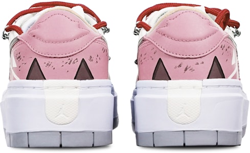 【訂製球鞋】Jordan Air Jordan 1 elevate Low 賽博朋克戰損高達 限量鞋盒 厚底 低筒 復古籃球鞋 女款 藕白 Shop 【訂製球鞋】Jordan Air Jordan 1 elevate Low 賽博朋克戰損高達 限量鞋盒 厚底 低筒 復古籃球鞋 女款 藕白