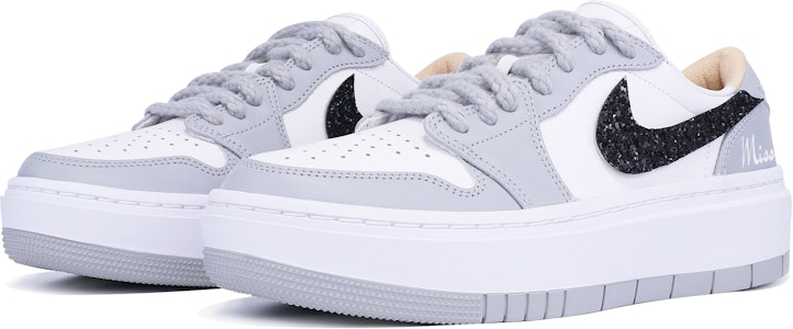 (W) Zapatillas Personalizadas Air Jordan 1 Elevate Low "Graffiti" DH7004-100(TeamTen-女款Miss厚底) Lookbook (W) Zapatillas Personalizadas Air Jordan 1 Elevate Low "Graffiti" DH7004-100(TeamTen-女款Miss厚底)