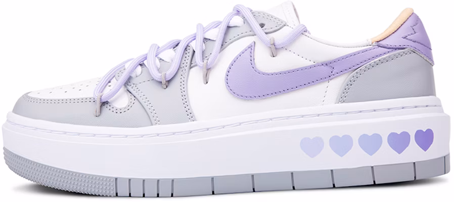 (W) AJ1 エレベートLow SE グレー白紫グラデ (Custom) DH7004-100(TeamF-爱心渐变) Buy (W) AJ1 エレベートLow SE グレー白紫グラデ (Custom) DH7004-100(TeamF-爱心渐变)