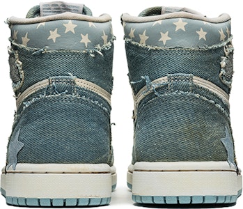 (W) カスタムAJ1 ハイ "コーヒー染めデニム スターパッチ" DM9036-104(TeamB-女款咖啡染贴布B-BOX) Shop (W) カスタムAJ1 ハイ "コーヒー染めデニム スターパッチ" DM9036-104(TeamB-女款咖啡染贴布B-BOX)