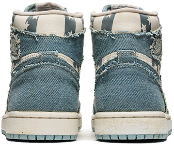 (W) 커스텀 에어 조던 1 하이 '커피 염색 데님 스타 스트라이프' DM9036-104(TeamB-女款咖啡染条纹B-BOX) Shop (W) 커스텀 에어 조던 1 하이 '커피 염색 데님 스타 스트라이프' DM9036-104(TeamB-女款咖啡染条纹B-BOX)