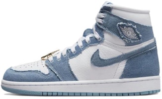 (W) 커스텀 에어 조던 1 하이 '커피 염색 데님 스타 스트라이프' DM9036-104(TeamB-女款咖啡染条纹B-BOX) Details for (W) 커스텀 에어 조던 1 하이 '커피 염색 데님 스타 스트라이프' DM9036-104(TeamB-女款咖啡染条纹B-BOX)