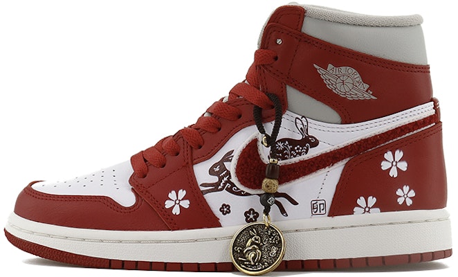 (W) 에어 조던 1 하이 '행운의 토끼' (Air Jordan 1 High 'Haengunui Tokki') DJ4891-061(Team10-兔携好运) Buy (W) 에어 조던 1 하이 '행운의 토끼' (Air Jordan 1 High 'Haengunui Tokki') DJ4891-061(Team10-兔携好运)
