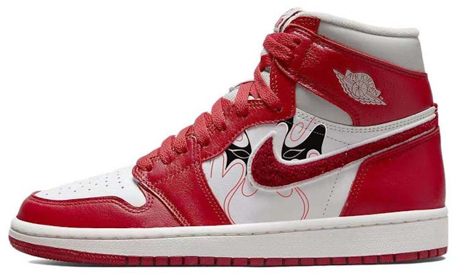 【客製化球鞋】 Jordan Air Jordan 1 東方美學 中式紅流 百變面譜 耐磨防滑 高筒 復古籃球鞋 女款 白紅 Buy 【客製化球鞋】 Jordan Air Jordan 1 東方美學 中式紅流 百變面譜 耐磨防滑 高筒 復古籃球鞋 女款 白紅
