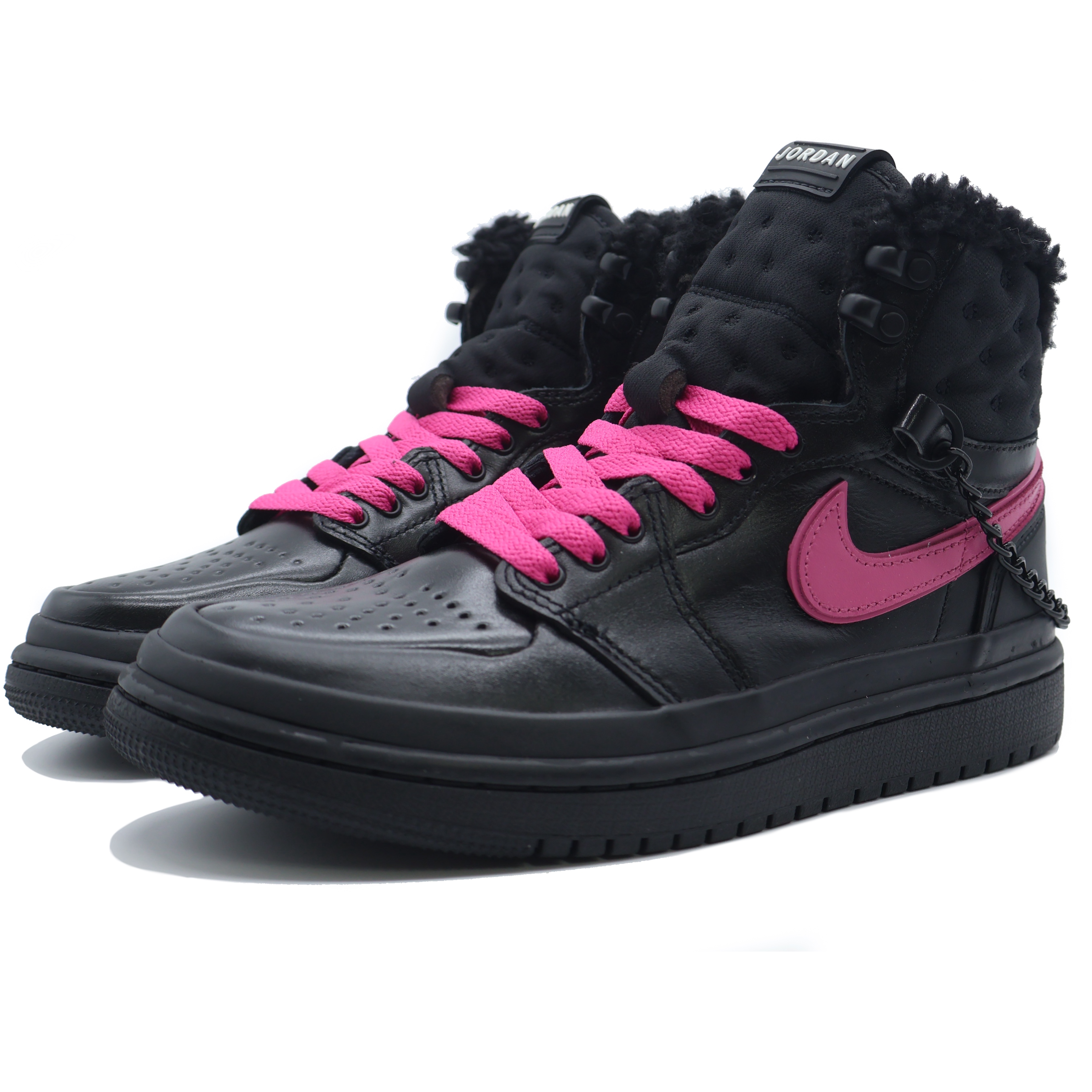 [Custom Shoes] (W) Jordan 1 High Acclimate 'Black Pink' 圖 4