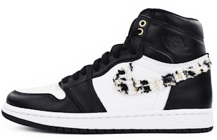 (W) 【定制鞋款】Air Jordan 1 高帮 OG 复刻 '银趾' CD0461-001(TeamTen-女款熊猫黑白) Buy (W) 【定制鞋款】Air Jordan 1 高帮 OG 复刻 '银趾' CD0461-001(TeamTen-女款熊猫黑白)