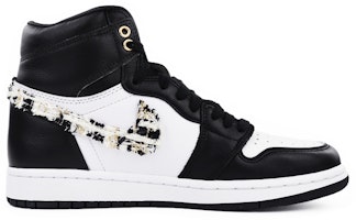 (W) 【定制鞋款】Air Jordan 1 高帮 OG 复刻 '银趾' CD0461-001(TeamTen-女款熊猫黑白) Order (W) 【定制鞋款】Air Jordan 1 高帮 OG 复刻 '银趾' CD0461-001(TeamTen-女款熊猫黑白)