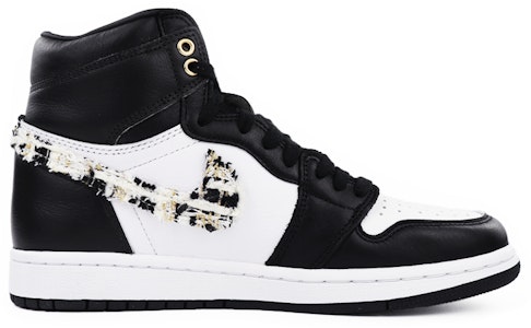 (W) 커스텀 에어 조던 1 레트로 '실버 토' CD0461-001(TeamTen-女款熊猫黑白) Order (W) 커스텀 에어 조던 1 레트로 '실버 토' CD0461-001(TeamTen-女款熊猫黑白)