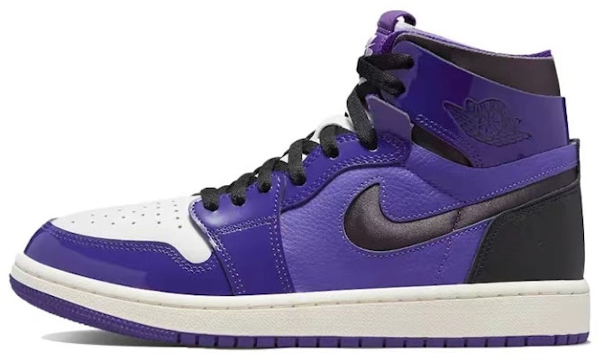 (W) Zapatillas Personalizadas Air Jordan 1 High Zoom "Morado Araña" CT0979-505(Team4-女款徘徊者SBOX) 1