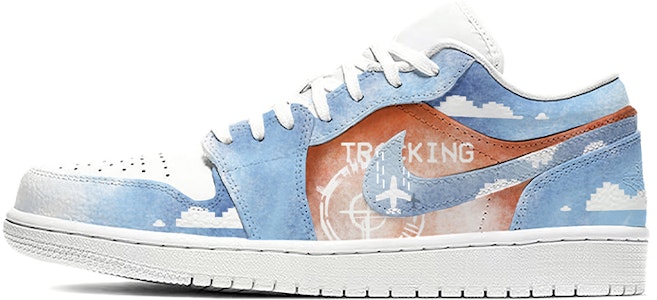 (W) Zapatillas personalizadas Air Jordan 1 Low 'Ace Pilot Azul Naranja' 553560-130(TeamE--女款王牌飞行员蓝橙) Buy (W) Zapatillas personalizadas Air Jordan 1 Low 'Ace Pilot Azul Naranja' 553560-130(TeamE--女款王牌飞行员蓝橙)