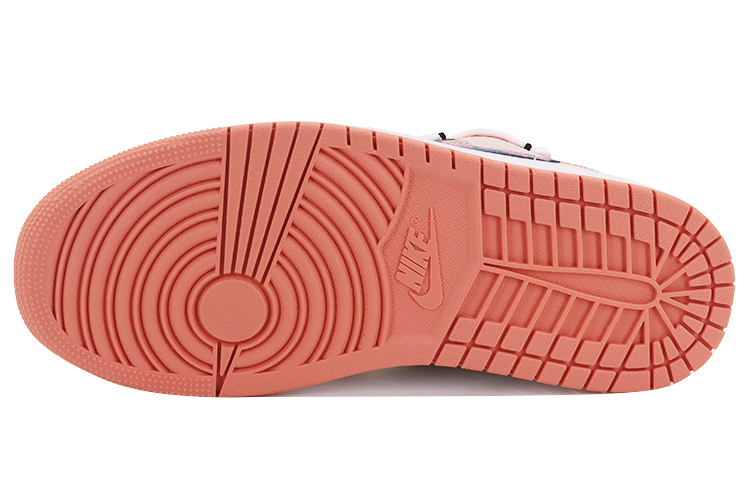 Purchase 【定製球鞋】 Jordan Air Jordan 1 Low 新中式 潮流兔年 天使兔幾 低幫 復古籃球鞋 女款 粉藍色