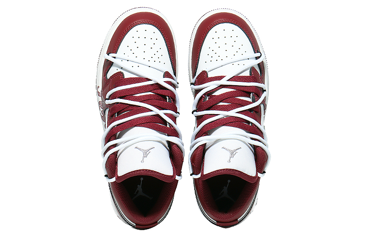 Shop (W) [Sepatu Custom] Air Jordan 1 Low 'Kelinci Malaikat' 553558-615(Team10-天使兔)