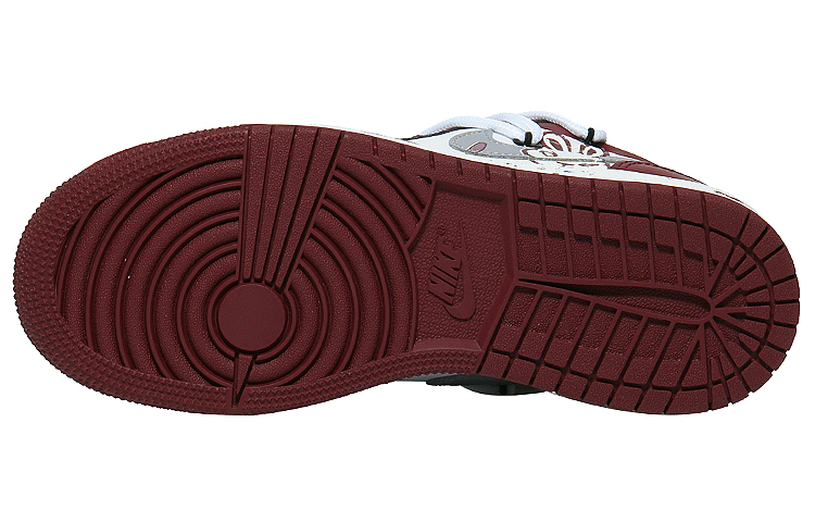 Details for (W) [Sepatu Custom] Air Jordan 1 Low 'Kelinci Malaikat' 553558-615(Team10-天使兔)