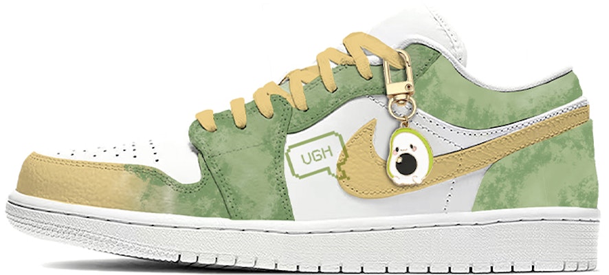 (W) 커스텀 에어 조던 1 로우 '아보카도 토스트' 553560-130(TeamE-女款牛油果黄绿) Buy (W) 커스텀 에어 조던 1 로우 '아보카도 토스트' 553560-130(TeamE-女款牛油果黄绿)