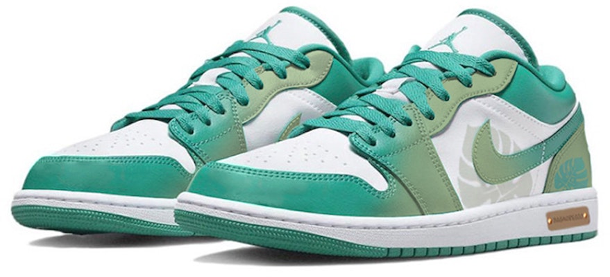 (W) 에어 조던 1 로우 '대나무 행운' (55 characters) DC0774-132(Team48-富贵竹) Lookbook (W) 에어 조던 1 로우 '대나무 행운' (55 characters) DC0774-132(Team48-富贵竹)