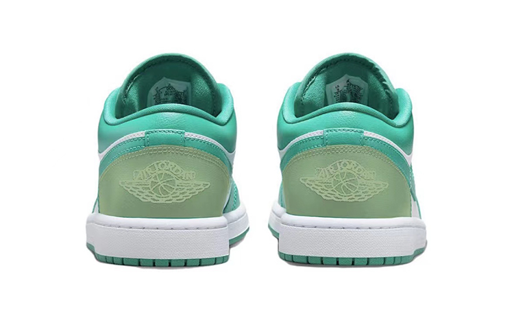 Shop (W) [Sepatu Custom] Air Jordan 1 Low 'Bamboo Fortune' Pria Wanita DC0774-132(Team48-富贵竹)