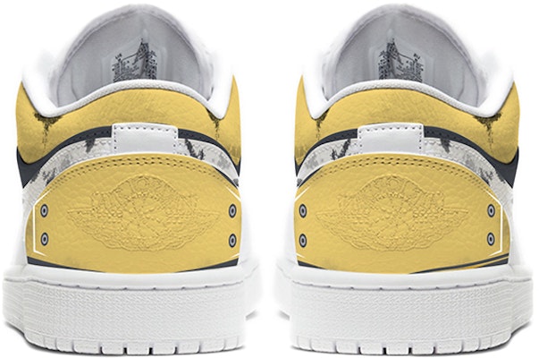 (W) 커스텀 에어 조던 1 로우 '메카 배틀 데미지' 553560-130(TeamE--女款战损机甲蓝黄) Shop (W) 커스텀 에어 조던 1 로우 '메카 배틀 데미지' 553560-130(TeamE--女款战损机甲蓝黄)