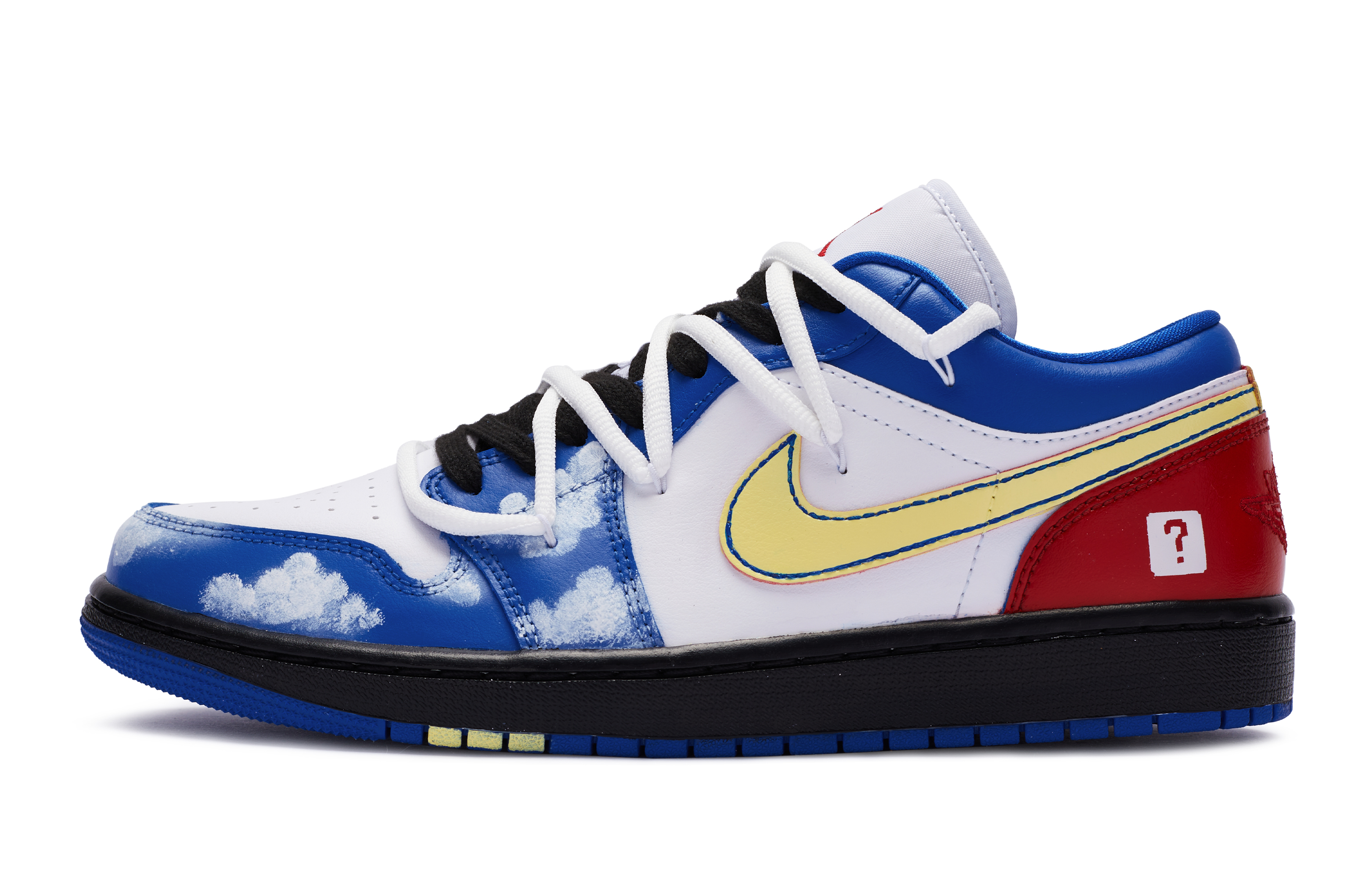 Buy (W) 에어 조던 1 로우 '빅뉴 애니메이션' (커스텀) DC0774-416(TeamR-男女同款马里奥)