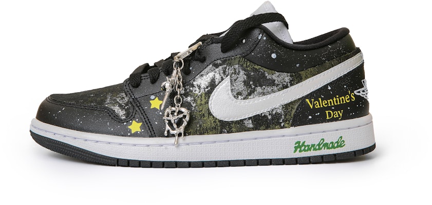 (W) 커스텀 에어 조던 1 로우 '흑요은황' (Keoseutom Eeo Jodeon 1 Rou 'Heugyoeunhwang') DC0774-101(Team243) Buy (W) 커스텀 에어 조던 1 로우 '흑요은황' (Keoseutom Eeo Jodeon 1 Rou 'Heugyoeunhwang') DC0774-101(Team243)