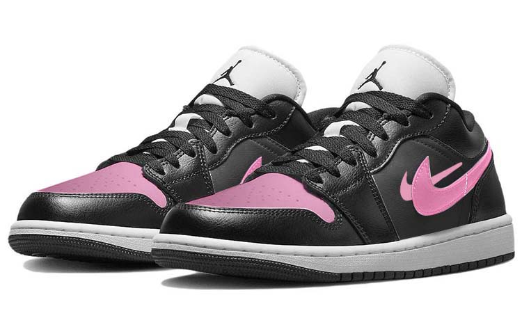 Lookbook (W) [Kasut Custom] Air Jordan 1 Low 'Black Pink Panda' DC0774-101-450442