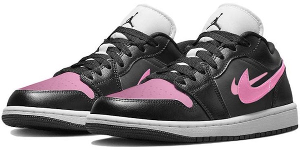 (W) 에어 조던 1 로우 '블랙핑크 팬더' (커스텀) DC0774-101-450442 Lookbook (W) 에어 조던 1 로우 '블랙핑크 팬더' (커스텀) DC0774-101-450442