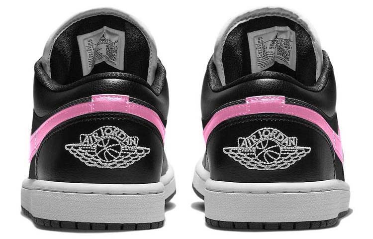 Shop (W) [Kasut Custom] Air Jordan 1 Low 'Black Pink Panda' DC0774-101-450442