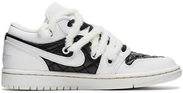 (W) 에어 조던 1 로우 '블랙 화이트 트위드' (커스텀 슈즈) DB6480-100(TeamB-女款黑白解构K-BOX) Order (W) 에어 조던 1 로우 '블랙 화이트 트위드' (커스텀 슈즈) DB6480-100(TeamB-女款黑白解构K-BOX)