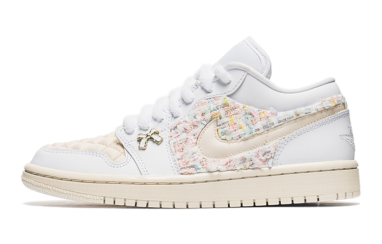 [Custom Shoes] (W) Jordan 1 Low 'Black White Deconstructed' 圖 2