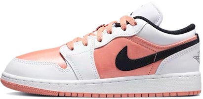 【訂製球鞋】Jordan Air Jordan 1 休閒百搭 耐磨透氣 低筒 復古籃球鞋 女款 黑白粉 Purchase 【訂製球鞋】Jordan Air Jordan 1 休閒百搭 耐磨透氣 低筒 復古籃球鞋 女款 黑白粉